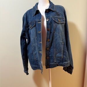Disney Nightmare before Christmas vintage denim jacket L